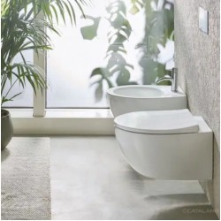 Κρεμαστή Λεκάνη Catalano Italy Newflush 1VS52RIT00 Vortex Flushing 52 εκ. με Κάλυμμα Λευκό Soft Close 